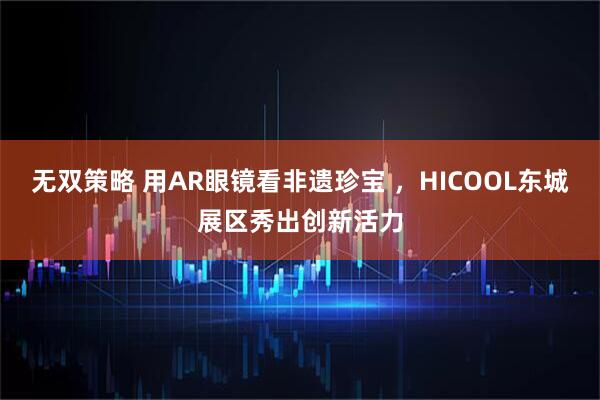无双策略 用AR眼镜看非遗珍宝 ，HICOOL东城展区秀出创新活力